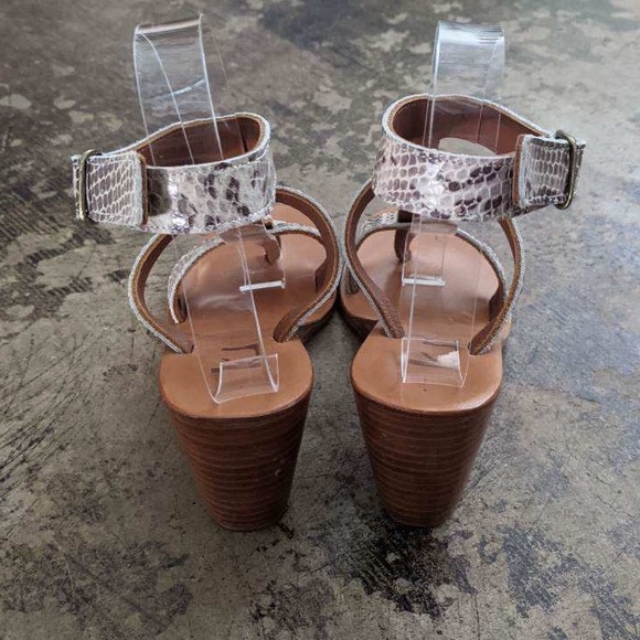 K. Jacques T-Strap Wedge Sandals - sz 36 - Picture 5 of 6